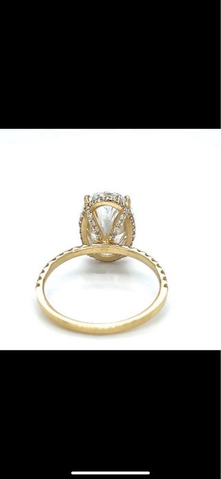 Anillo 14K Oro con Diamantes a 5.40ct