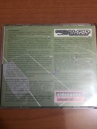 PC Calcio 2000 Europei - Gioco PC