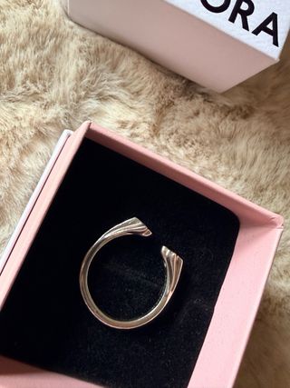 Anillo Pandora Estrellas Ajustable Plata