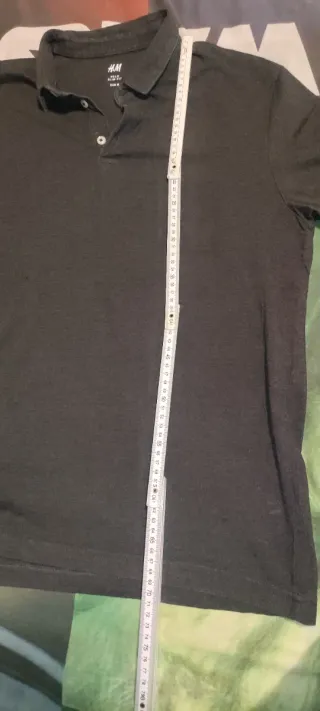 Polo M H&M Gris