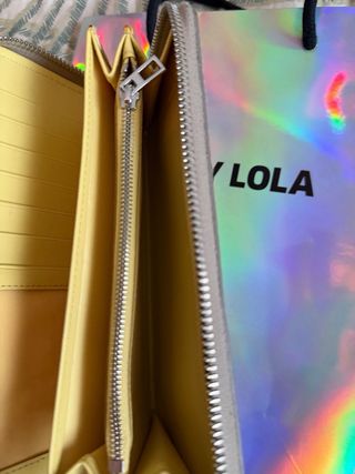 Cartera Bimba y Lola piel beige grande