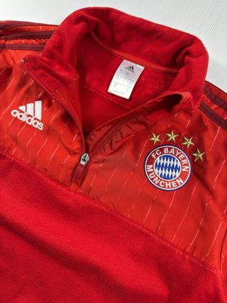 Sudadera Adidas Roja Bayern Múnich