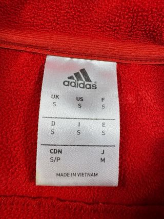 Sudadera Adidas Roja Bayern Múnich