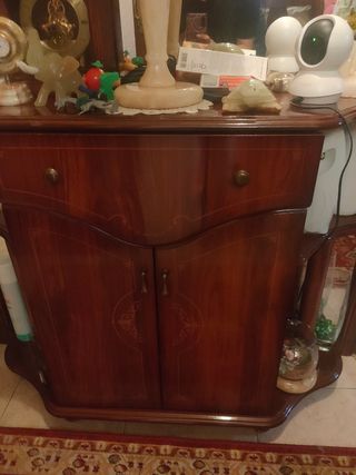 Recibidor con espejo