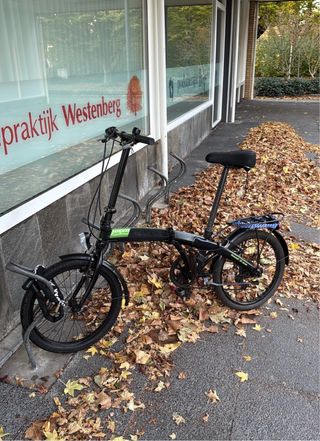 Bicicleta Plegable Negra