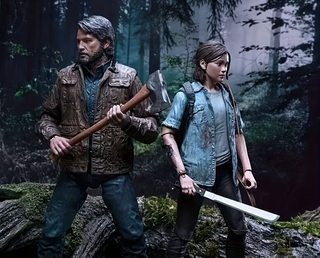The Last of Us Joel Ellie 2-Pack figuras 17 cm