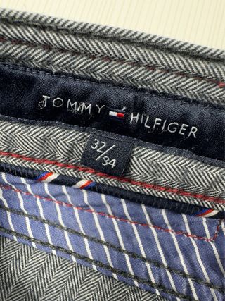 Vaqueros Tommy Hilfiger grises hombre