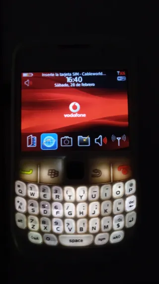 Blackberry Curve 8520 Blanco