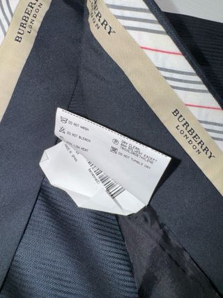 Pantalón Burberry Azul Hombre