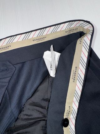 Pantalón Burberry Azul Hombre