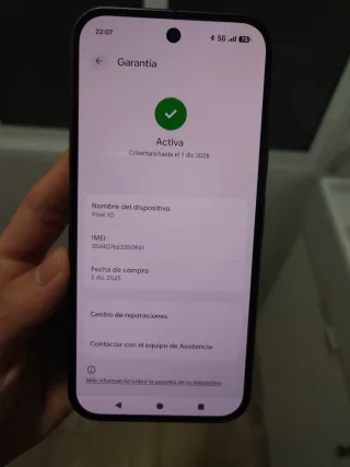 Google Pixel 10 128GB Negro