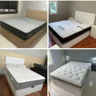 Canapés + colchones + Cabeceros + Mesitas