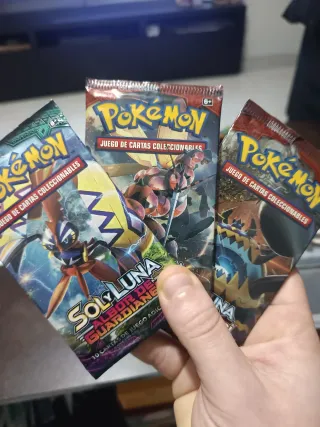 Sobres Pokémon TCG Sol y Luna