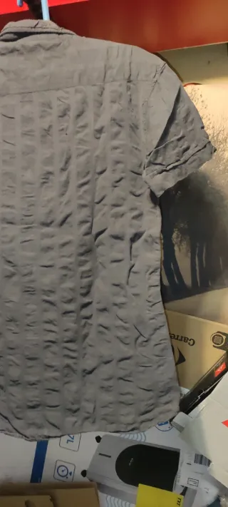 Camisa M clockhouse Gris