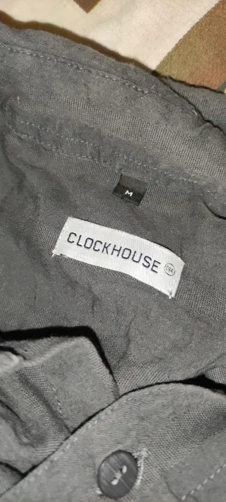 Camisa M clockhouse Gris