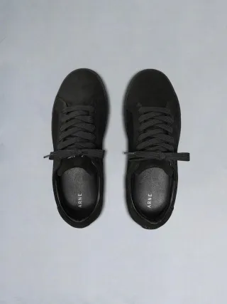 ARNE Zapatillas de Ante Negro