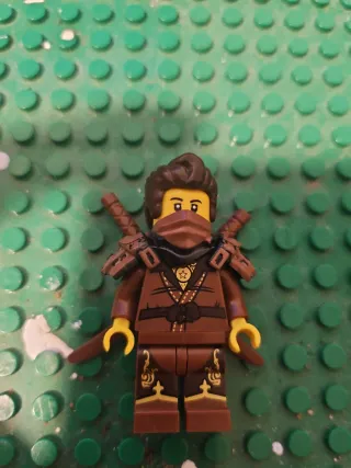Lego Ninjago Figura Marrón no oficial