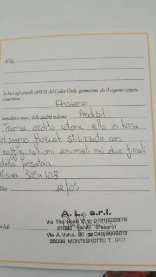 Tappeto Persiano vecchio