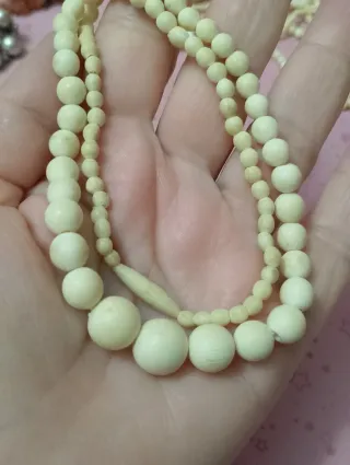 Antica collana perle preziose