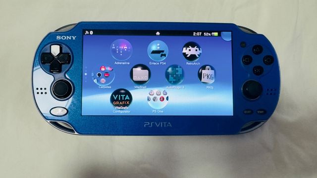 PS Vita 1000 OLED Azul + Batería Nueva + Enso