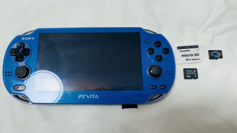 PS Vita 1000 OLED Azul + Batería Nueva + Enso afbeelding 5