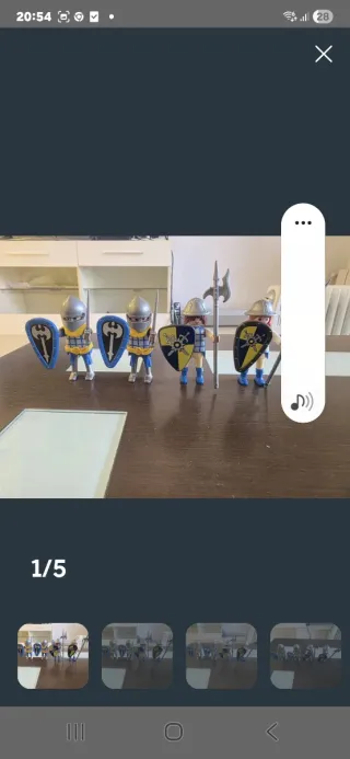 Playmobil Caballeros Medievales 2.50€ unidad