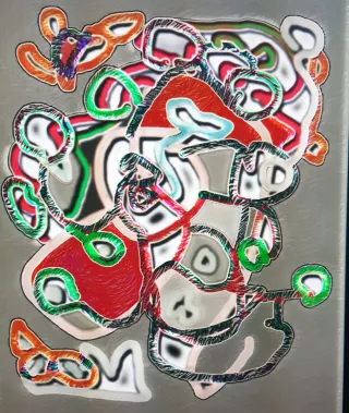 Cuadros Creación Digital Multicolor