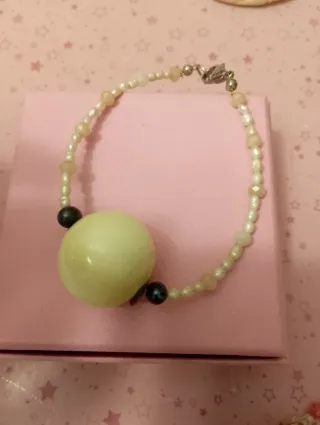 Bracciale antico e prezioso  perla beige