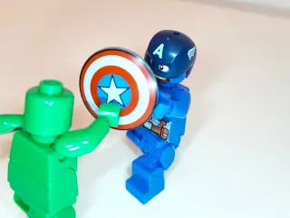 Captain America stile LEGO