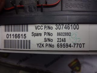 Cuadro de instrumentos Volvo V70 S60 S80 30746100 8602892 69594-770T