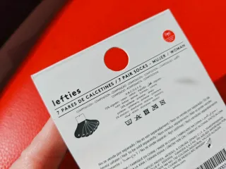 Pack 7 pares calcetines negros mujer