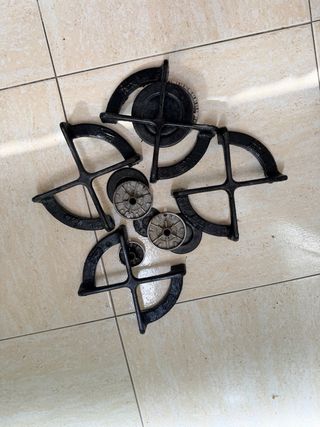 Horno y butano de gaz