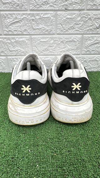 Scarpe Richmond Uomo Bianche Nere