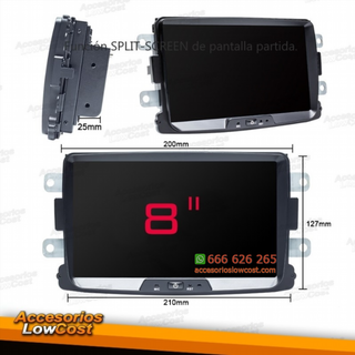 NAVEGADOR MULTIMEDIA ANDROID 11.0 GPS HD ESPECÍFI