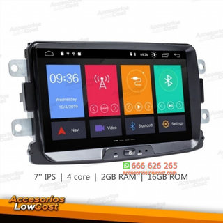 NAVEGADOR MULTIMEDIA ANDROID 11.0 GPS HD ESPECÍFI