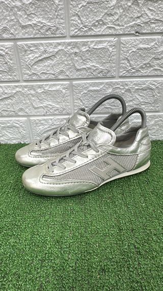 Scarpe Hogan Argento Donna