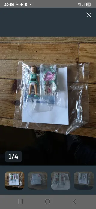 Playmobil figura con accesorios