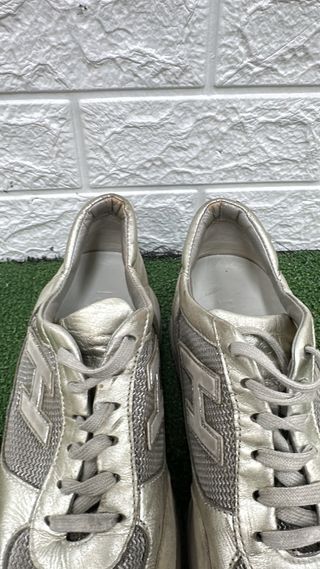 Scarpe Hogan Beige/Oro Donna