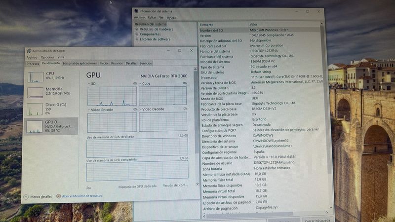 PC Gaming RTX 3060 i5 11400F 16GB RAM afbeelding 4