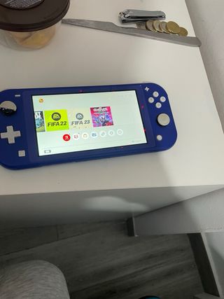 Nintendo Switch Lite AzulSe vende por falta de uso