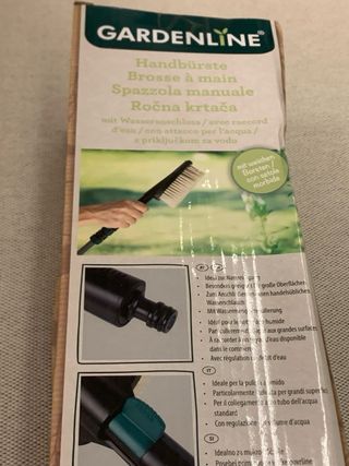 Spazzola per pulizia con setole morbide