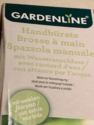 Spazzola per pulizia con setole morbide