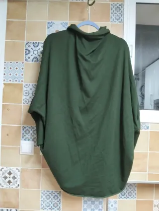 Chaqueta Zara Talla Única Verde Oliva