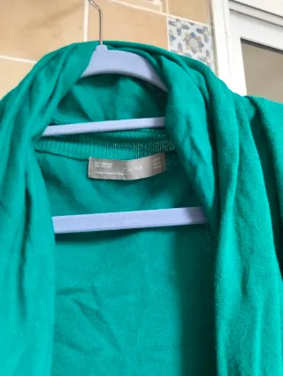 Chaqueta Zara Talla Única Verde Oliva