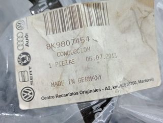 97411 8k9807454 soporte paragolpes trasero audi a4