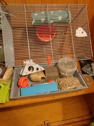 Jaula para roedor pequeño/mediano