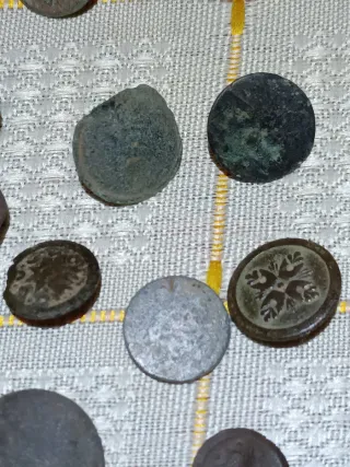 Lote Botones Antiguos Militares