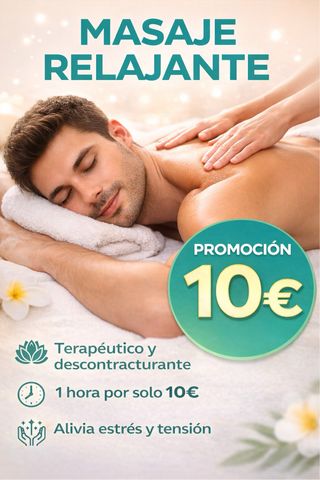Masaje relajante económico