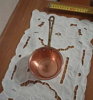 Pentolino in Rame Martellato