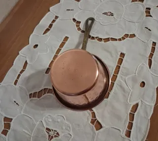 Pentolino in Rame Martellato